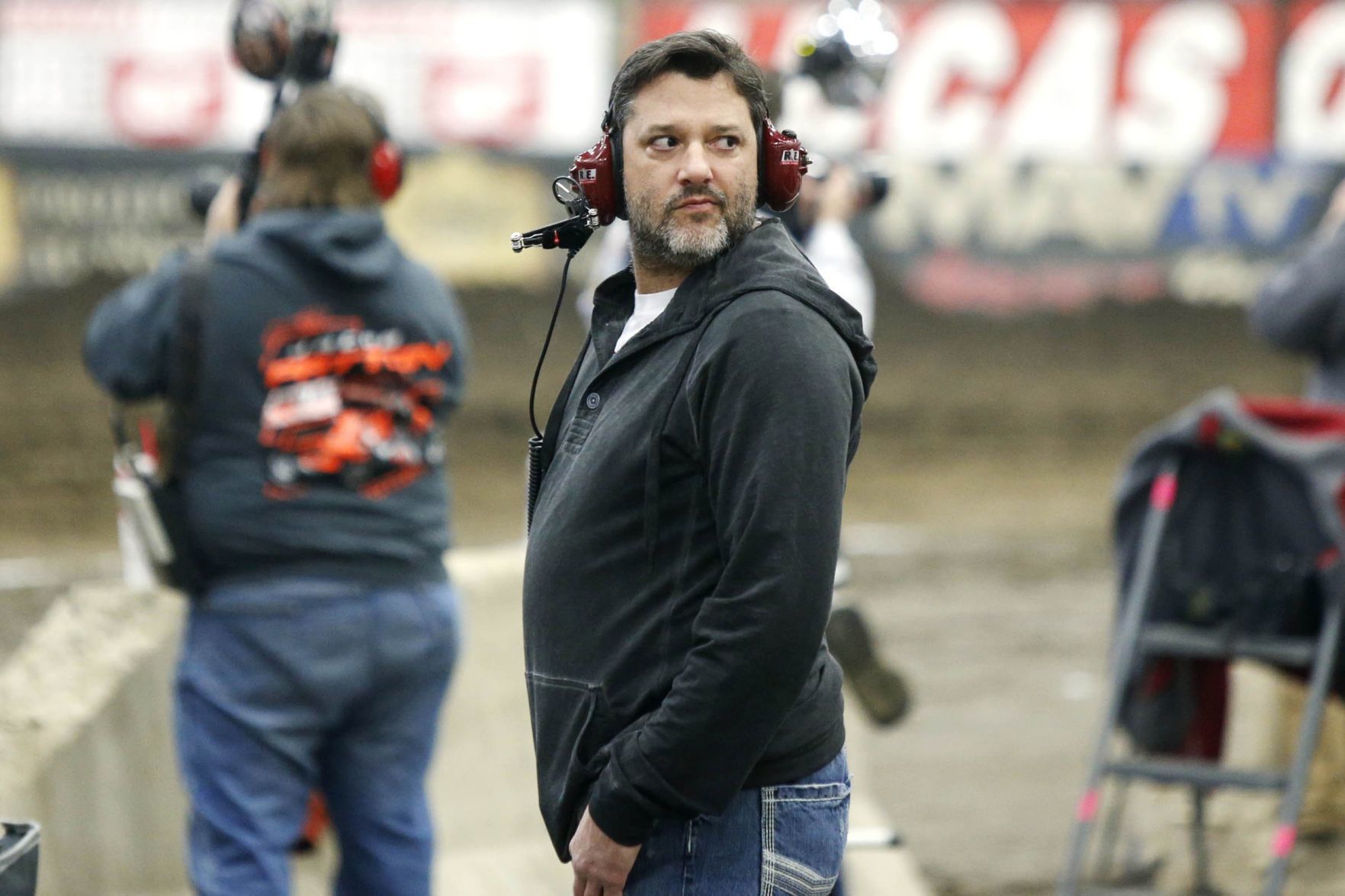 Tony Stewart at the Chili Bowl: 2015